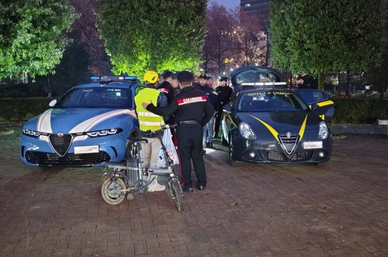 Frosinone sotto la lente delle forze dell’ordine: blitz interforze in città, controlli a tappeto e droga sequestrata