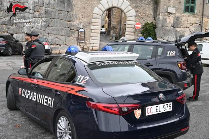 alatri carabinieri ubriaco