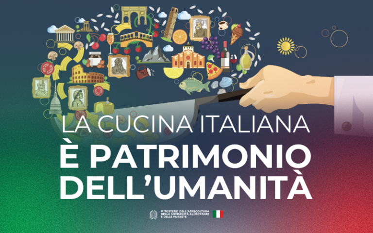Unesco, la Cucina Italiana è Patrimonio Culturale Immateriale dell’Umanità