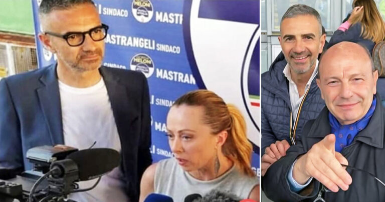 fabio tagliaferri giorgia meloni frosinone riccardo mastrangeli sindaco