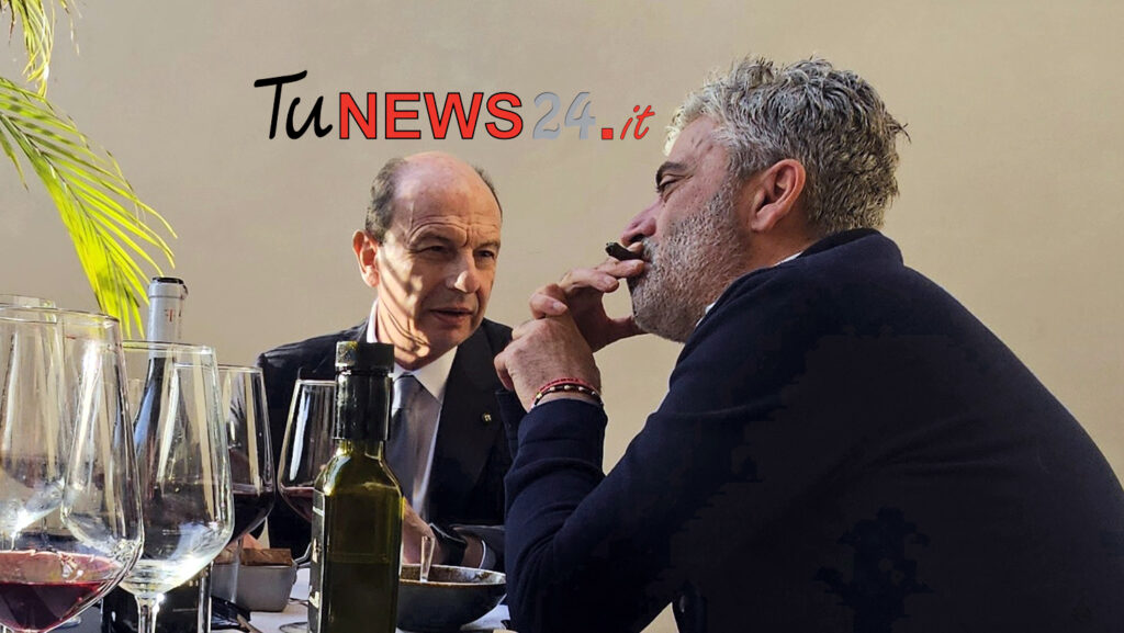 sindaco frosinone riccardo mastrangeli fulvio de santis fratelli d'italia pranzo carbonaro