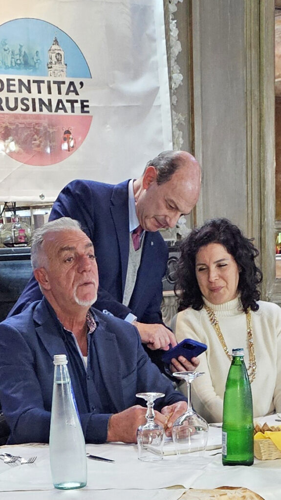 cena identità frusinate con riccardo mastrangeli christian alviani valentina sementilli