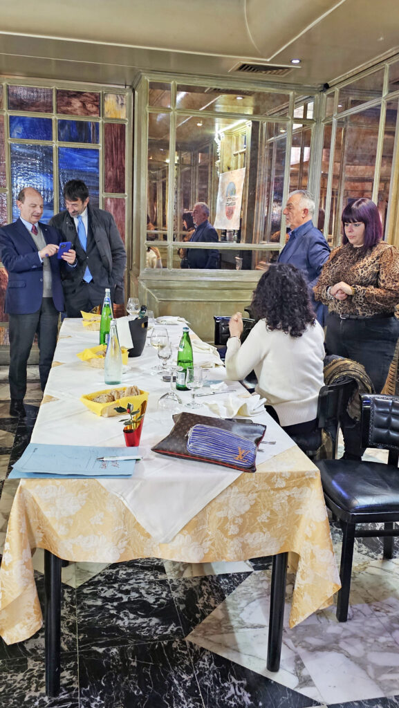 cena identità frusinate con riccardo mastrangeli christian alviani valentina sementilli