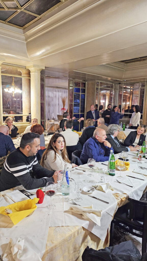 cena identità frusinate con riccardo mastrangeli christian alviani valentina sementilli