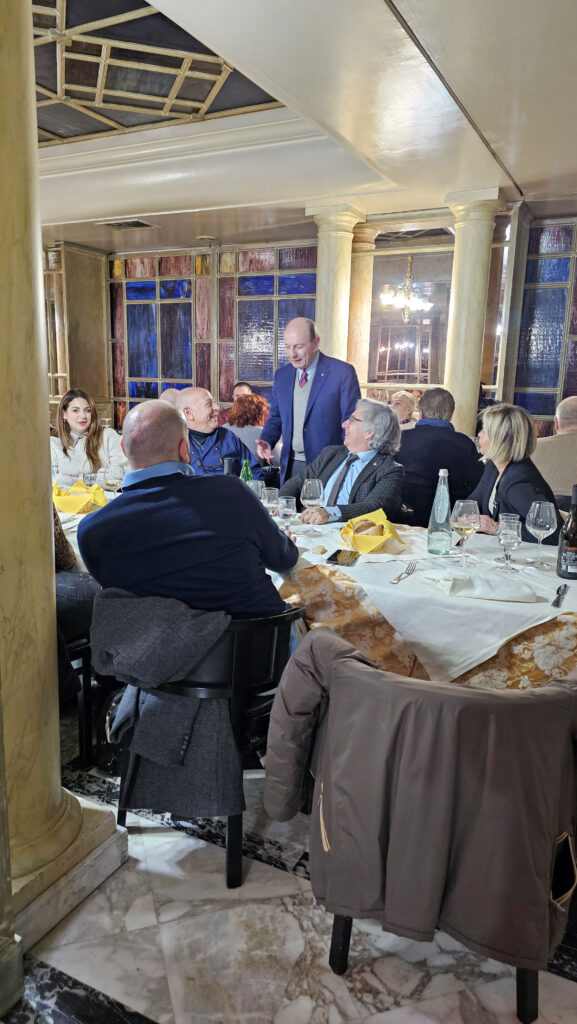 cena identità frusinate con riccardo mastrangeli christian alviani valentina sementilli