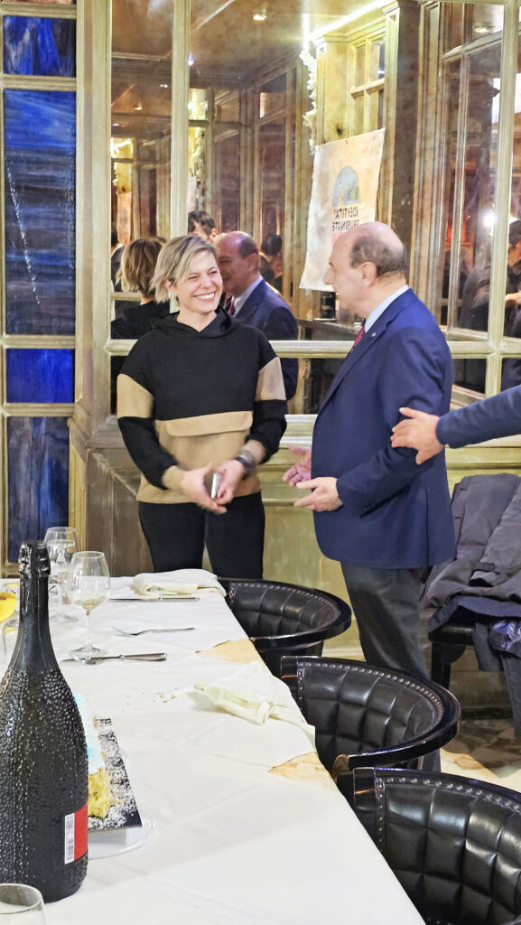 cena identità frusinate con riccardo mastrangeli christian alviani valentina sementilli