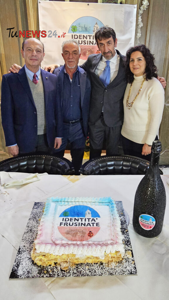 cena identità frusinate con riccardo mastrangeli christian alviani valentina sementilli