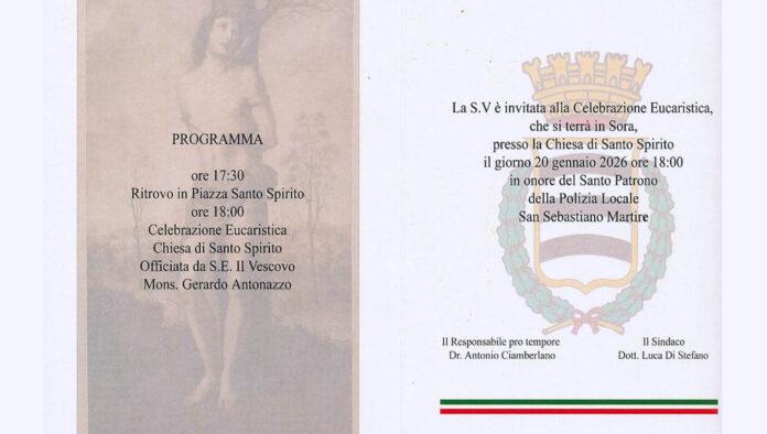 Sora, festa di San Sebastiano