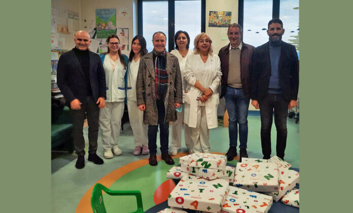 befana pediatria frosinone ospedale spaziani associazione frusna bene comune consigliere comunale angelo pizzutelli