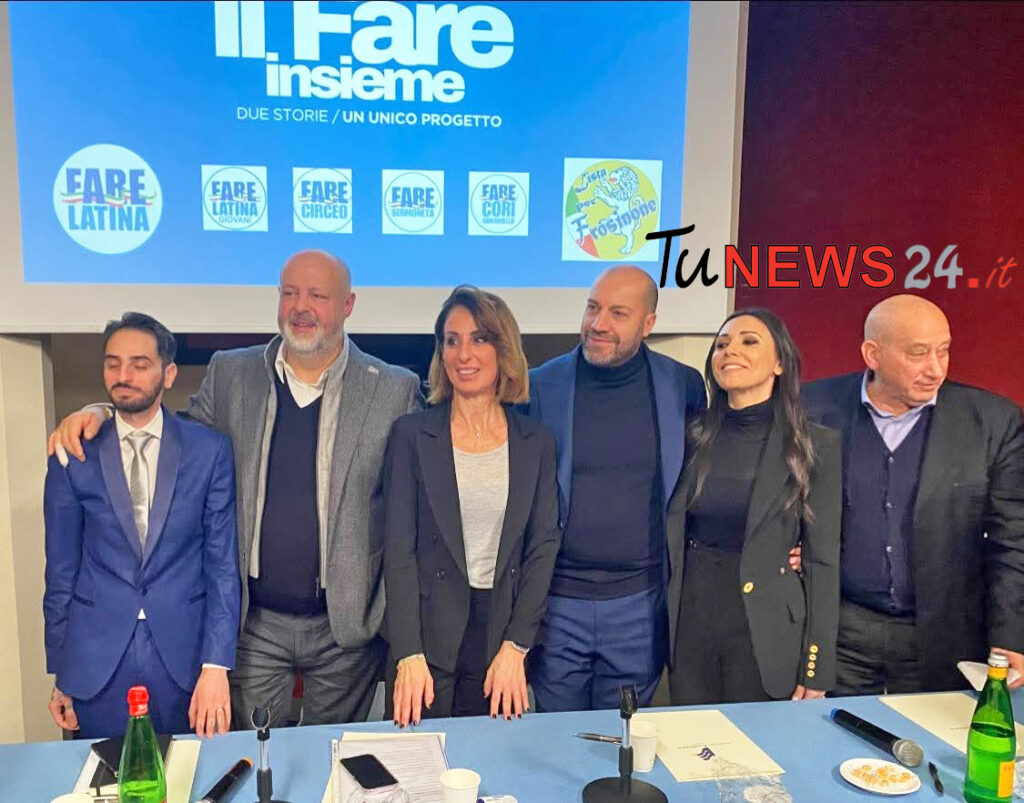fare insieme antonio scaccia annalisa muzio fare insieme lazio frosinone latina