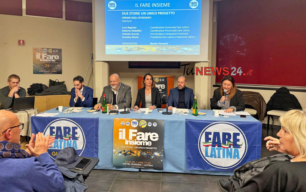 fare insieme antonio scaccia annalisa di muzio fare insieme lazio frosinone latina