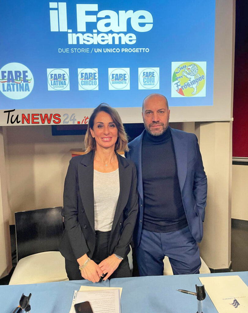 fare insieme antonio scaccia annalisa muzio fare insieme lazio frosinone latina