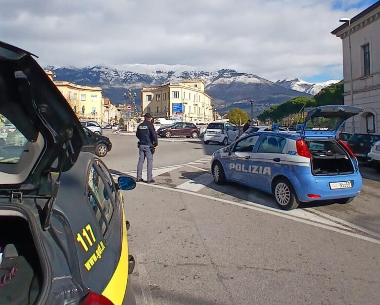 Sora, lotta al crimine: maxi controlli interforze. Nel mirino la stazione ferroviaria e le zone adiacenti