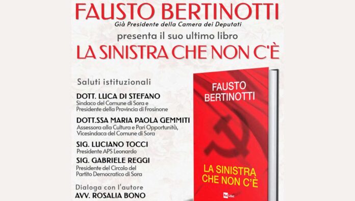 Fausto Bertinotti ospite a Sora