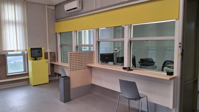 Il rinnovato ufficio postale di Arnara