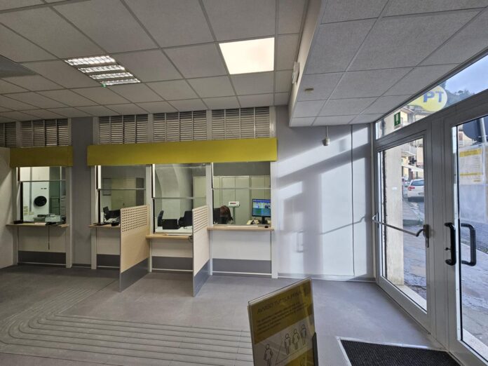 Il rinnovato ufficio postale di Piglio