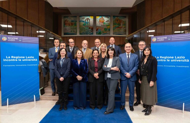 La Regione Lazio incontra le università