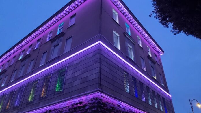 Palazzo Munari viola