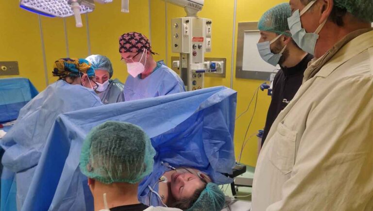 Partoanalgesia e cesareo dolce allo Spaziani