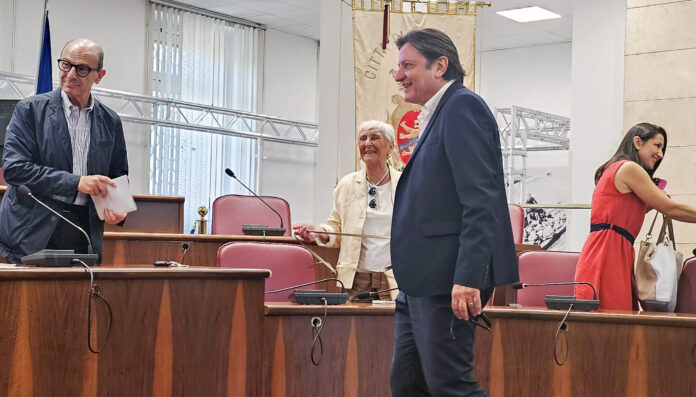 Riccardo Mastrangeli, Mauro Vicano e Laura Vicano