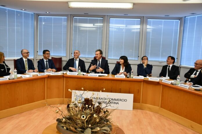 giovanni acampora rieletto presidente della camera di commercio frosinone-latina 27-02-2026
