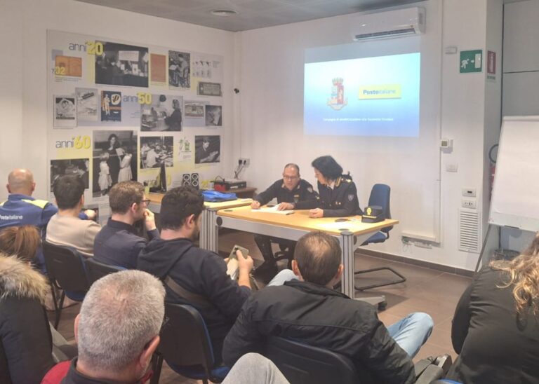 poste italiane frosinone guida sicura