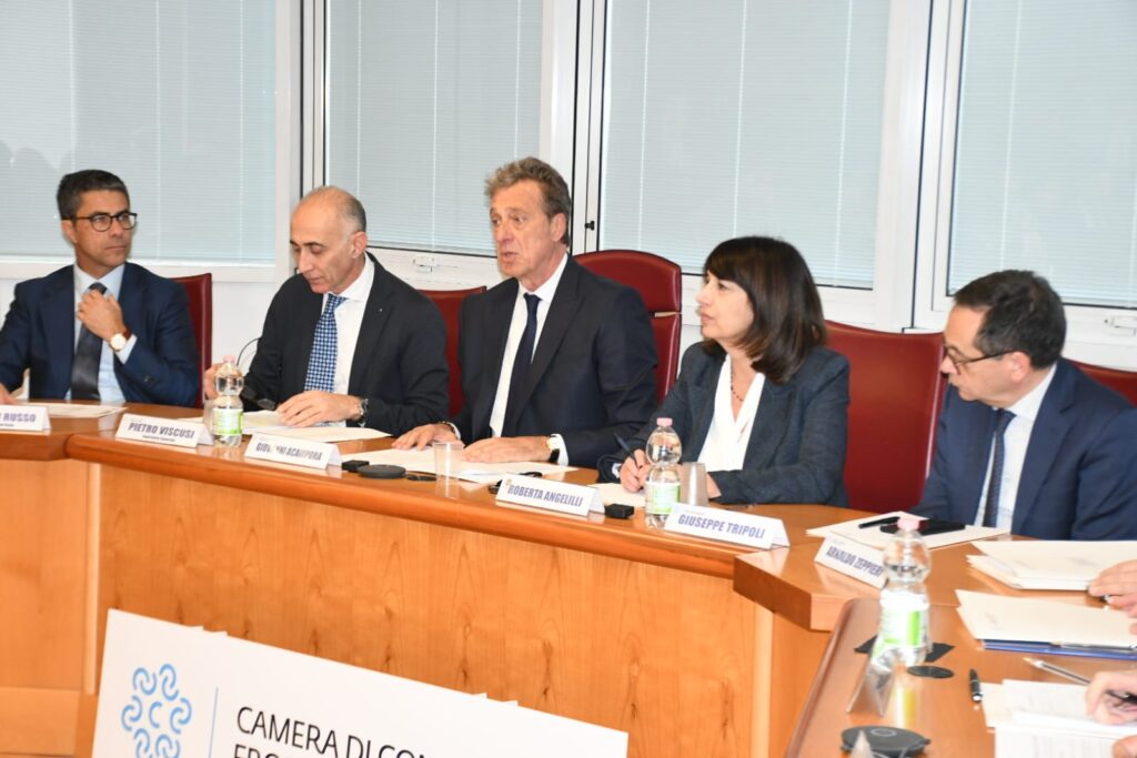 giovanni acampora rieletto presidente della camera di commercio frosinone-latina 27-02-2026