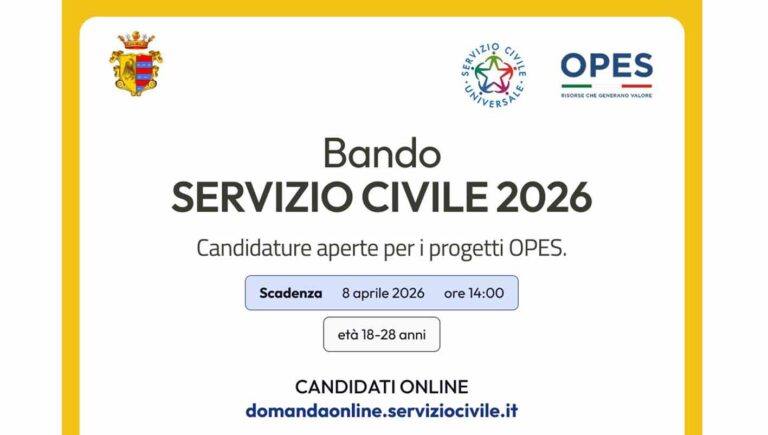 CECCANO - SERVIZIO CIVILE UNIVERSALE 2026
