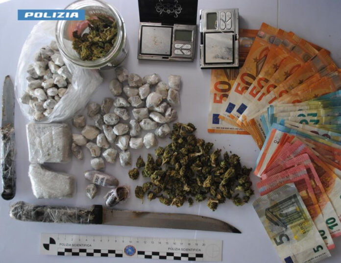 anagni droga arresto polizia