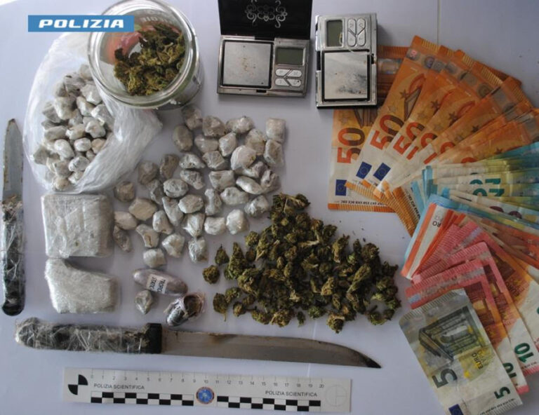 anagni droga arresto polizia