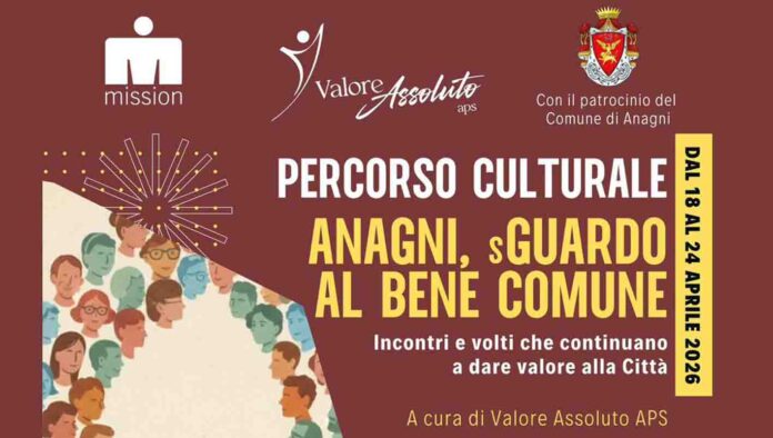 “Anagni, sGUARDO al bene comune”