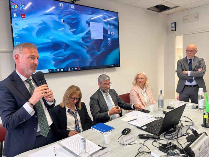 L'incontro di stamane a Frosinone