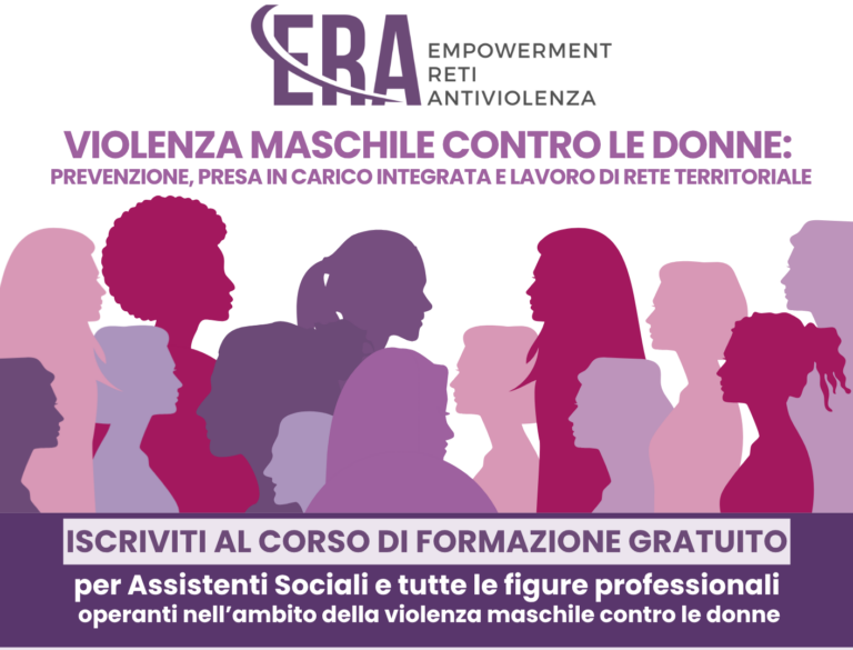 Violenza sulle donne, al via il corso E.R.A. per rafforzare la rete territoriale