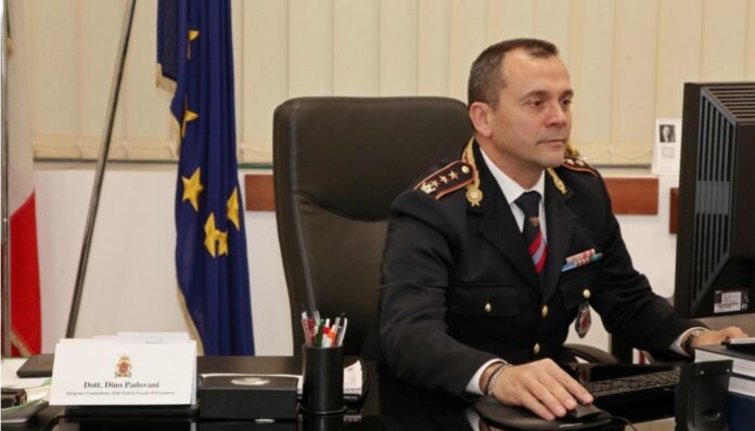 Dino Padovani, comandante della Polizia Locale di Frosinone