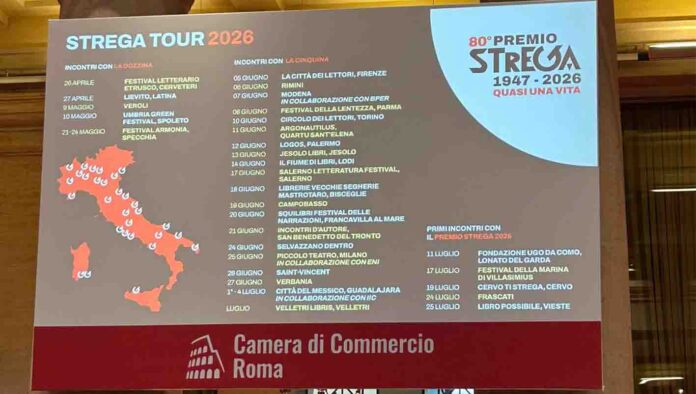 Veroli ospita il Premio Strega 2026
