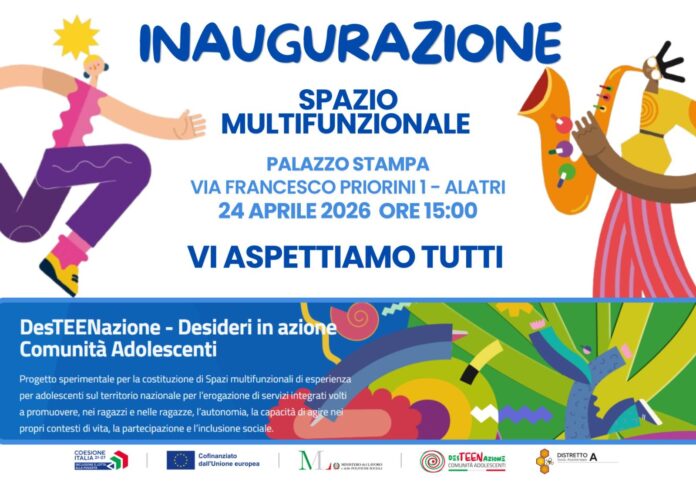 Alatri – Il Distretto Socio-Assistenziale inaugura lo Spazio Multifunzionale