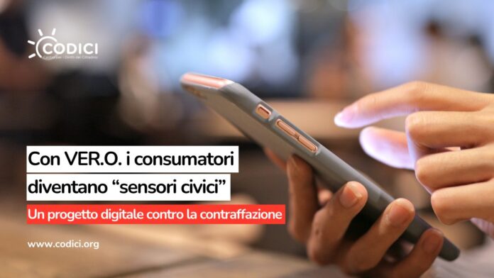 Codici, con VER.O. attiviamo “sensori civici” per combattere il falso