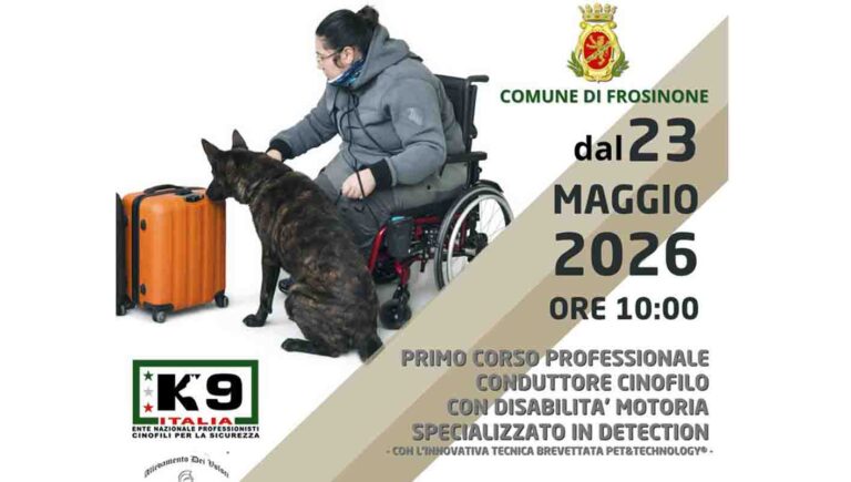 conduttori cinofili con disabilità motoria