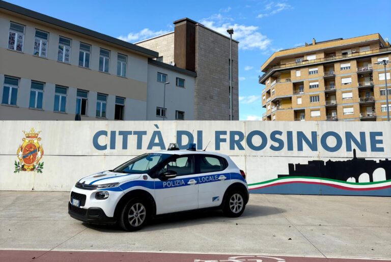 Frosinone, controlli intensificati della Polizia Locale: focus sulla zona Scalo