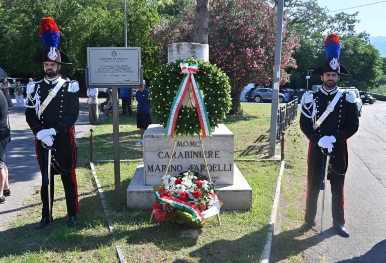 Cassino ricorda il Carabiniere Marino Fardelli: commemorato il 63° anniversario della Strage di Ciaculli