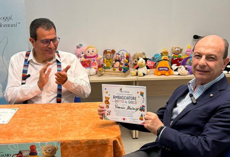 Frosinone, la Fondazione Boccadamo celebra il “Diritto al Gioco”: grande partecipazione alla raccolta di giocattoli