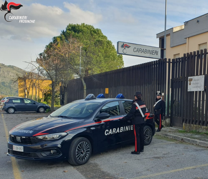 Piedimonte san germano carabinieri furti ladra
