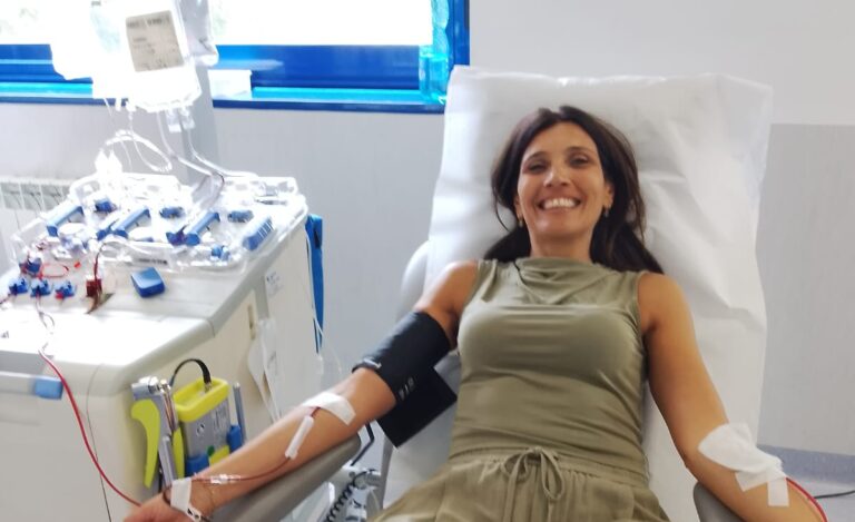 Nuova tecnologia al Centro Trasfusionale di Frosinone: effettuata la prima donazione con il sistema Amicus
