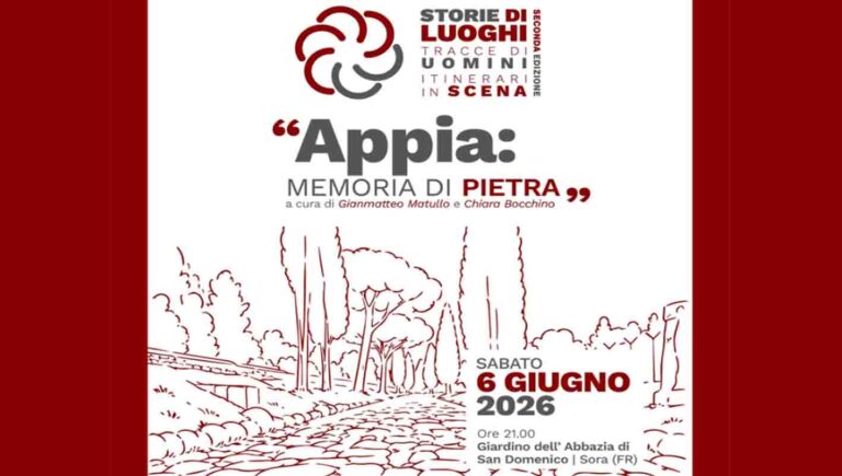 Sora – “Storie di luoghi, tracce di uomini, itinerari in scena”