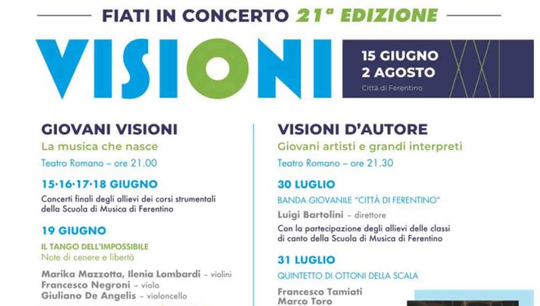 VISIONI 2026