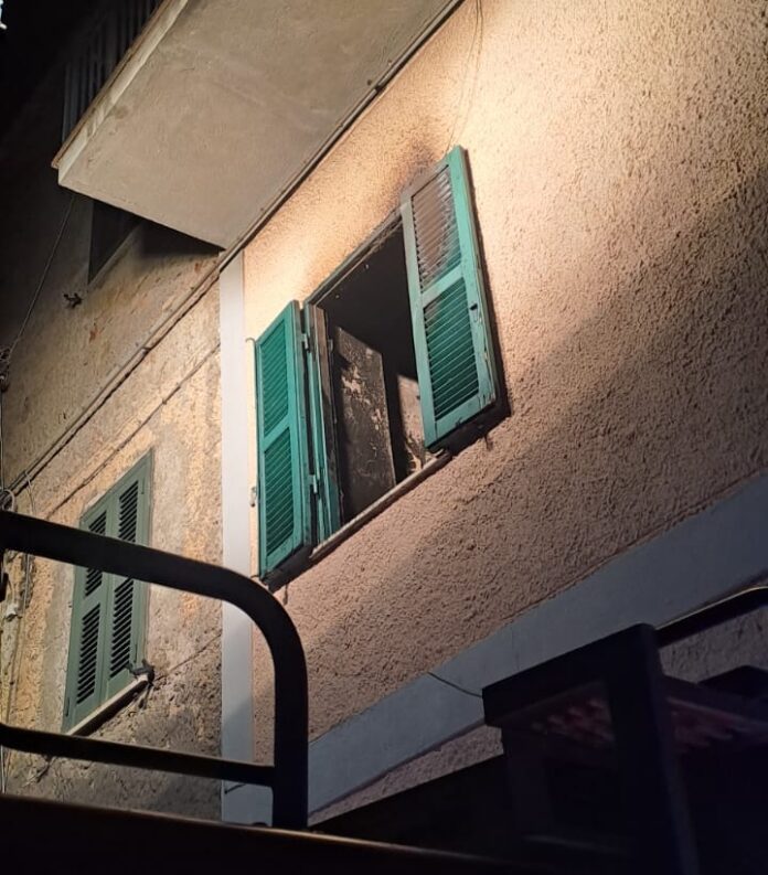 collepardo incendio anziana morta