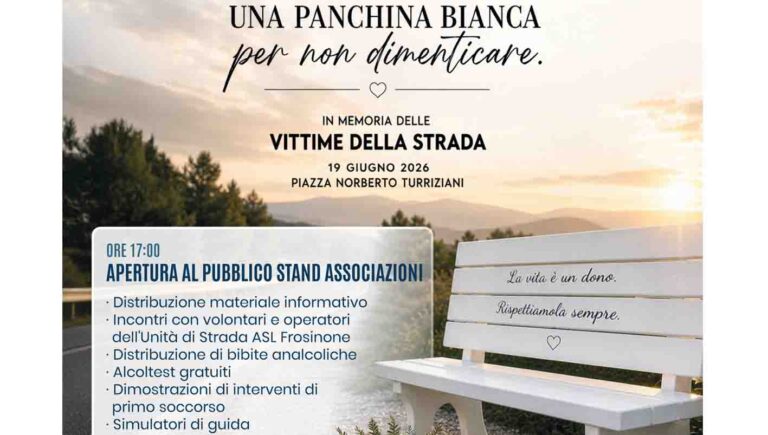 panchina bianca