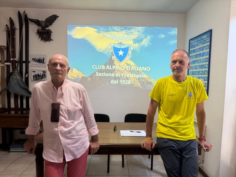 Nuovo corso per il CAI Frosinone: Fanella alla guida della sezione. Un’estate tra escursioni, alta quota e inclusione