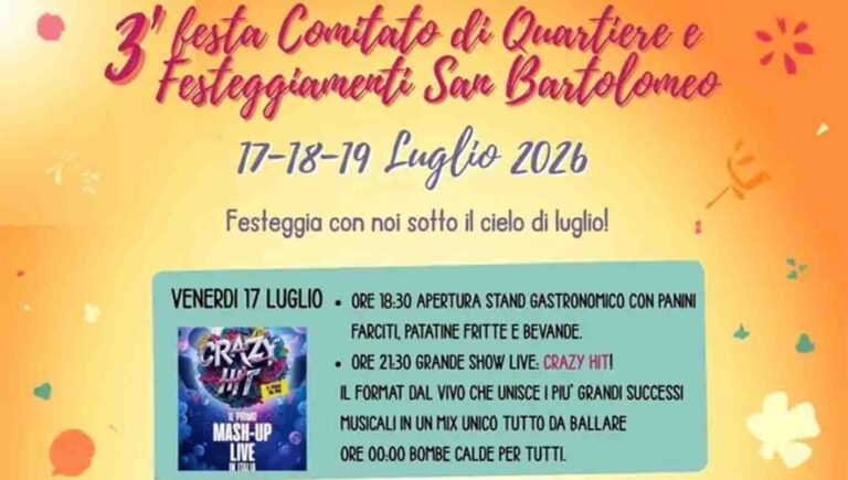 Alatri – Torna la “Festa di San Bartolomeo”