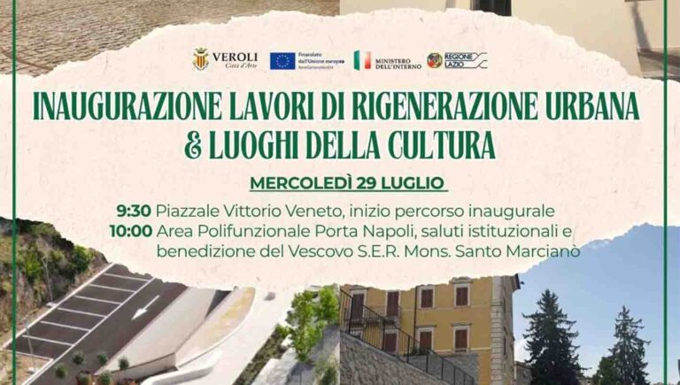 Veroli – Rigenerazione urbana